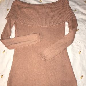 Ann Taylor off the shoulder knit top